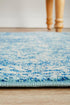 Muse Blue Transitional Runner Rug - Floorsome - Modern - EVO - 253 - BLUE - 300X80 - Modern