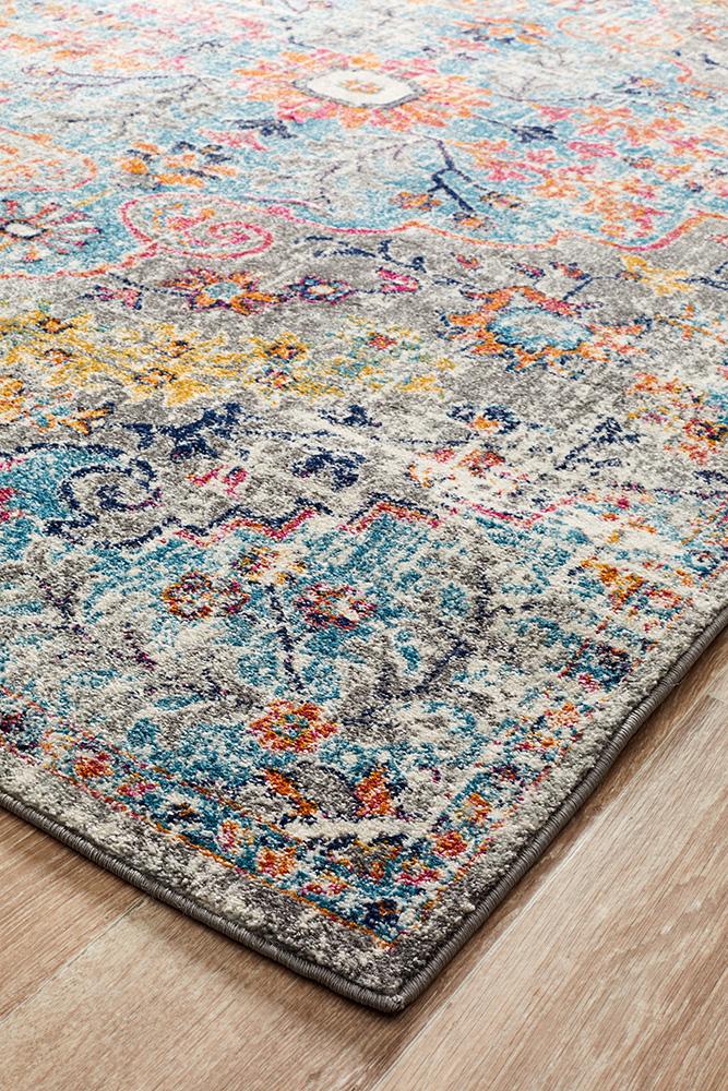 Museum 863 Multi Coloured Rug - Floorsome - MUS - 863 - MULT - 230X160 - 