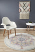 Museum 864 Bone Round Rug - Floorsome - MUS - 864 - BONE - 150X150 - 