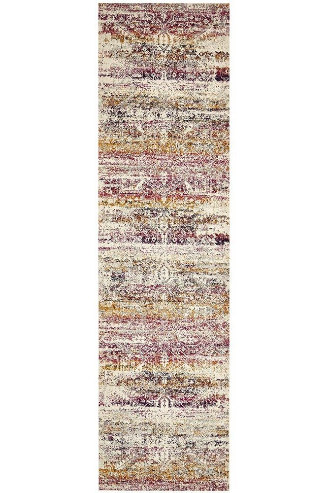 Museum 865 Fuschia Rug - Floorsome - MUS - 865 - FUS - 300X80 - 