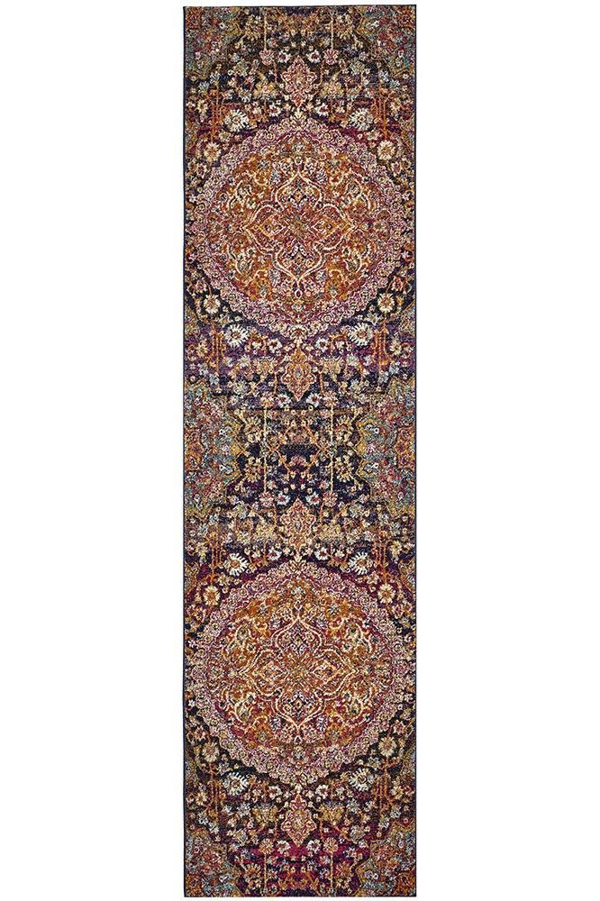 Museum 867 Multi Coloured Runner - Floorsome - MUS - 867 - MULT - 300X80 - 