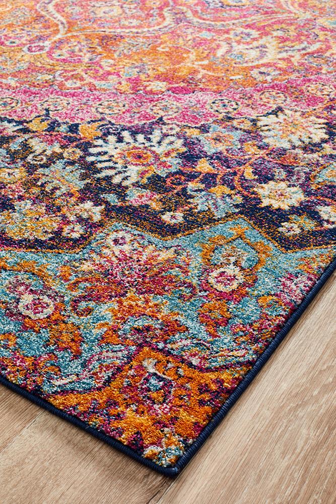 Museum 867 Multi Coloured Runner - Floorsome - MUS - 867 - MULT - 300X80 - 