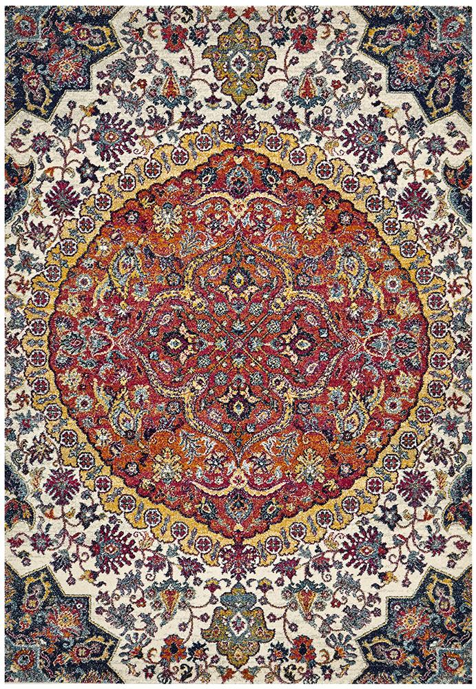 Museum 867 Rust Rug - Floorsome - MUS - 867 - RUST - 230X160 - 