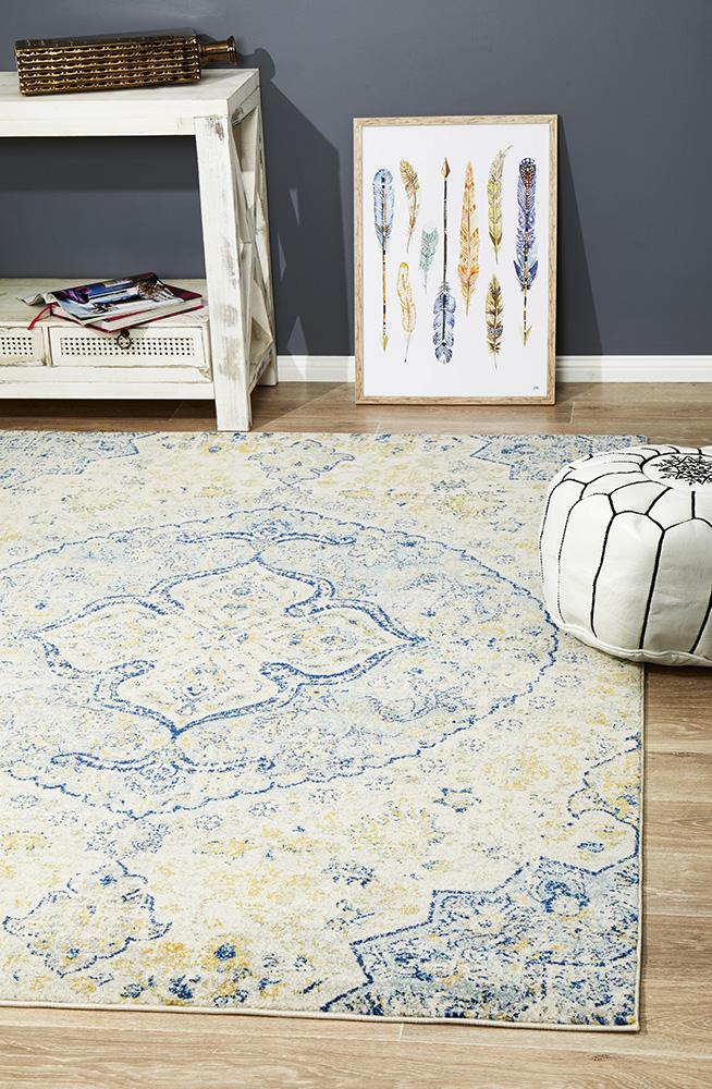 Museum 867 Sky Blue Rug