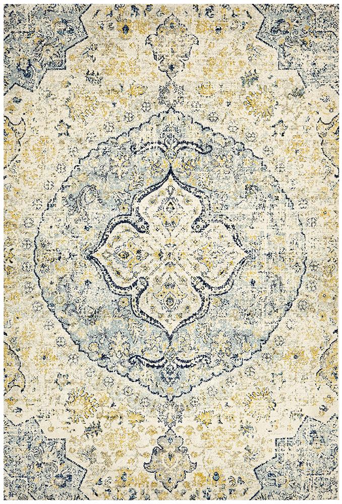 Museum 867 Sky Blue Rug - Floorsome - MUS - 867 - SKY - 230X160 - 