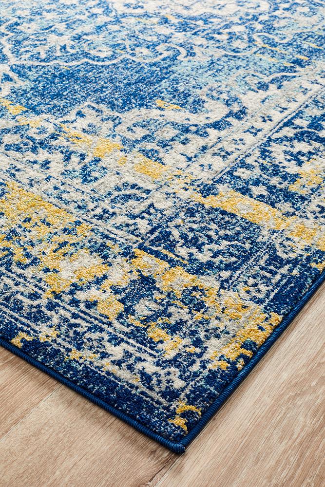 Museum 869 Navy Rug - Floorsome - MUS - 869 - NAVY - 230X160 - 