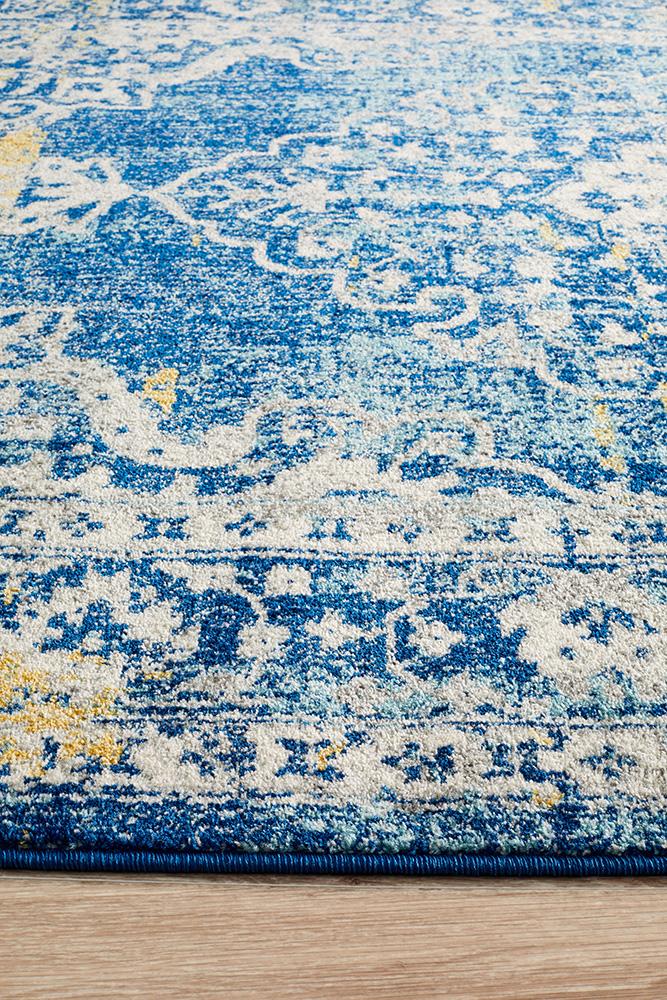 Museum 869 Navy Rug - Floorsome - MUS - 869 - NAVY - 230X160 - 