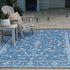 Nain Blue Recycled Plastic Outdoor Rug - Floorsome - Outdoor Rugs -  - Outdoor Rugs