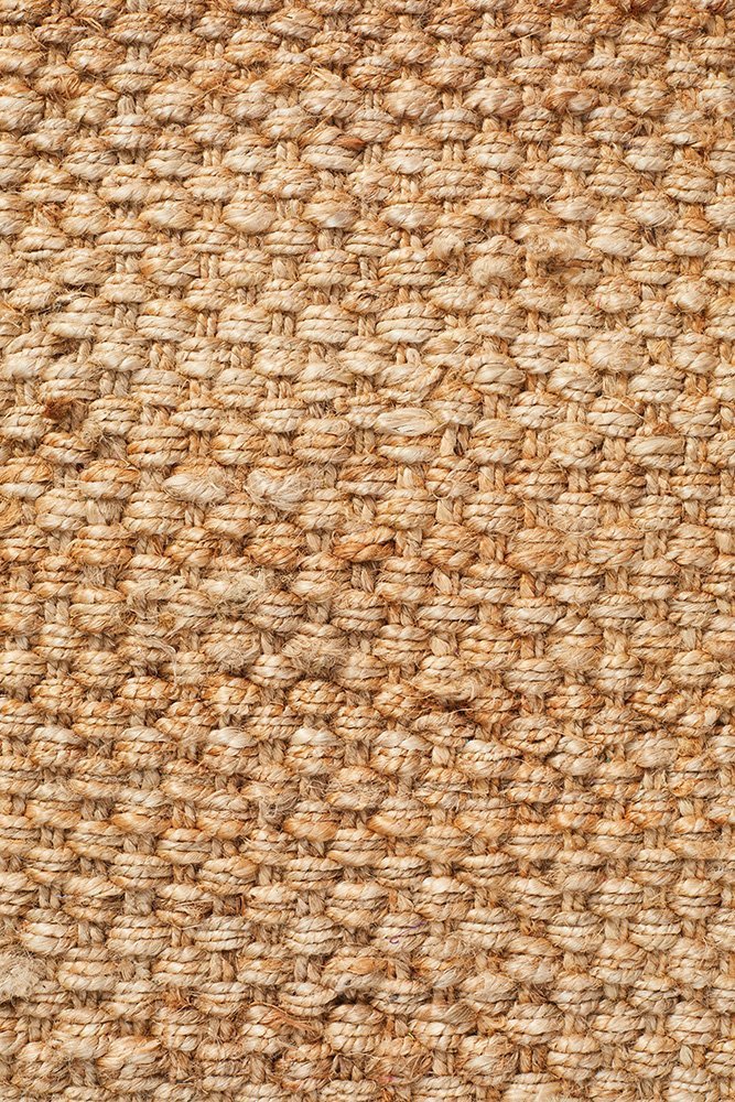 Natural Fiber Basket Weave Rug - Floorsome - Natural - ATR - BASK - NAT - 220X150 - Natural