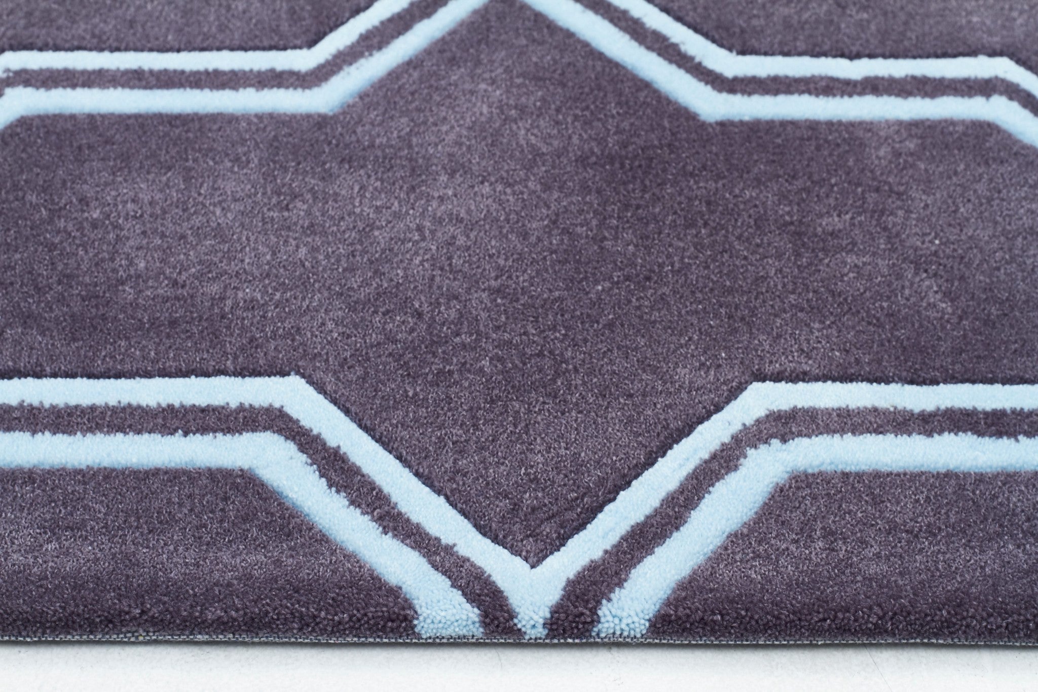 Neo Lattice Design Rug Smoke - Floorsome - Modern - HV - 639 - SMOKE - 165X115 - Modern