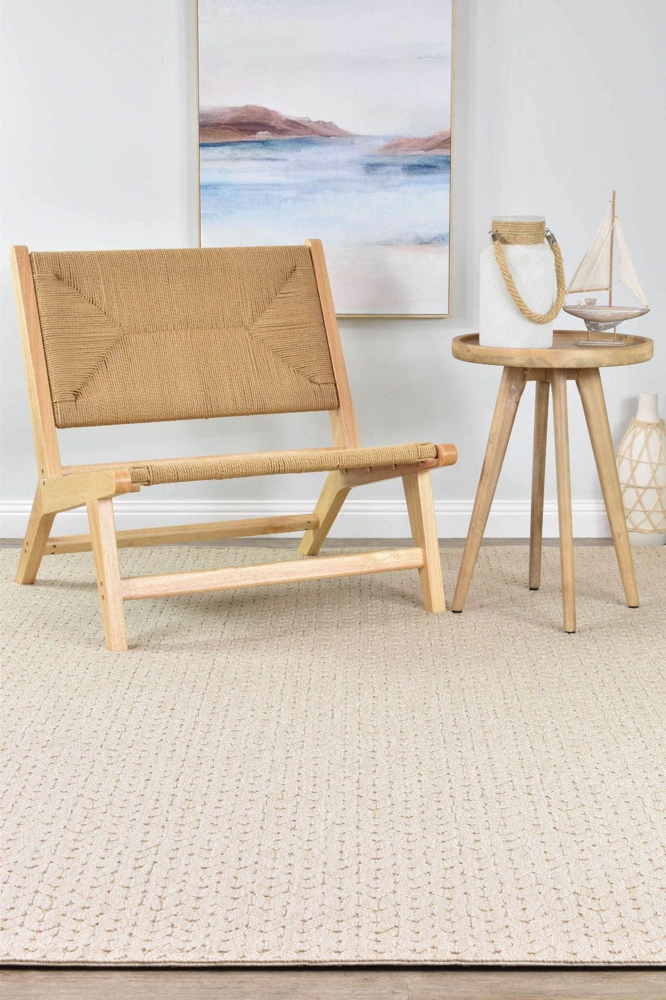 Nevada Beige Rug 20467 - 508 - Floorsome - INDOOR/OUTDOOR - FENIX - 20467508 - 80X150 - INDOOR/OUTDOOR