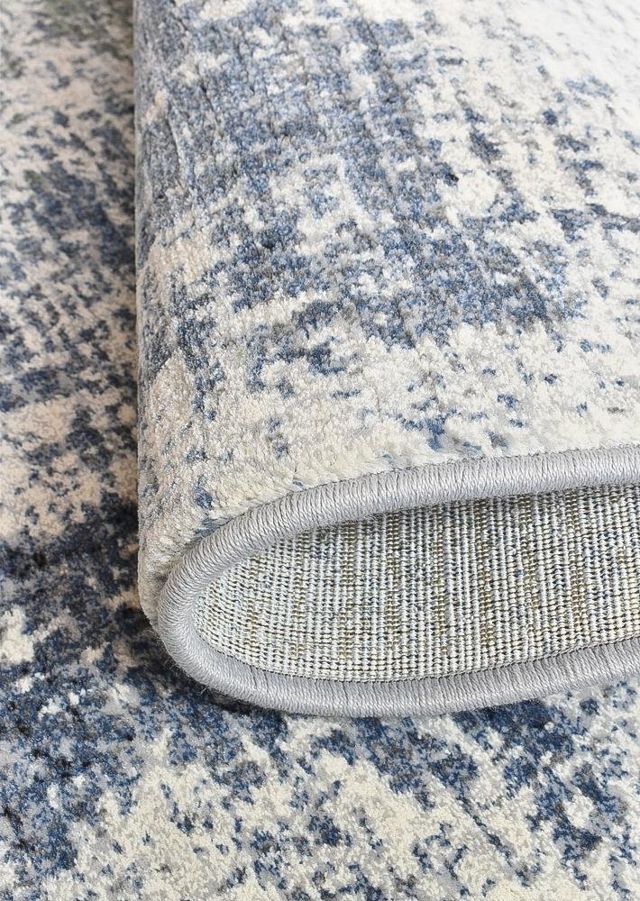 New Hapton Blue White Rug - Floorsome - MODERN - M - L - 63596 - 6656 - 160X230 - MODERN