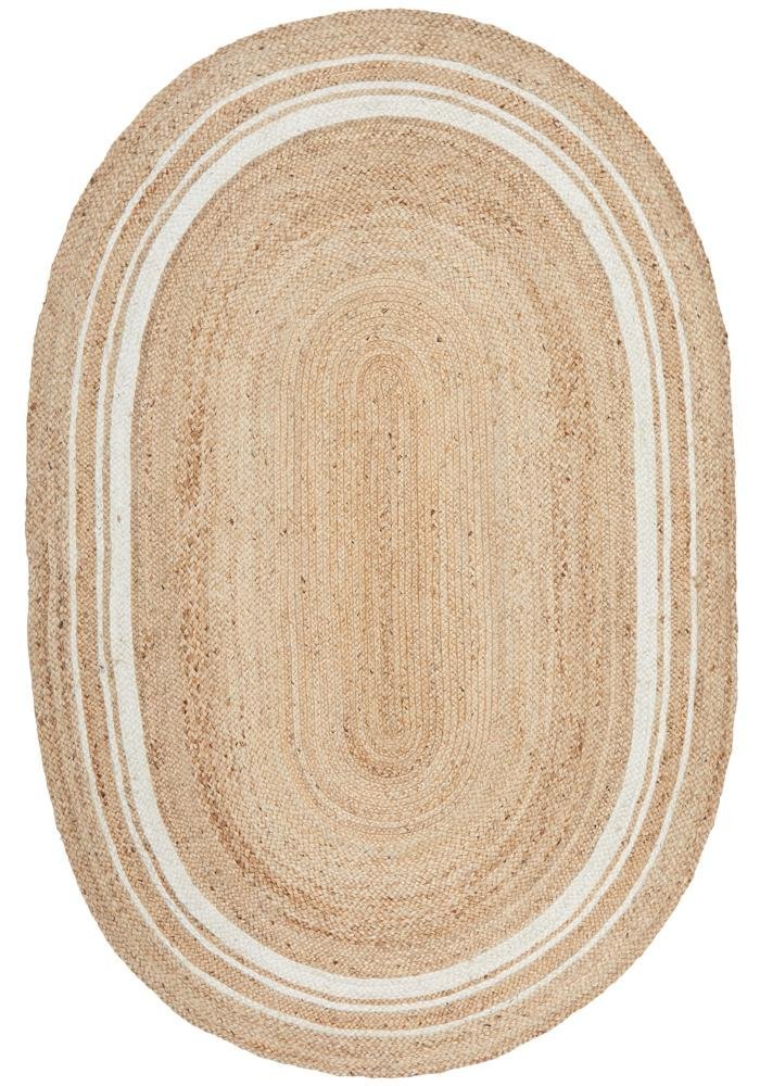 Noosa 111 Natural Oval Rug - Floorsome - NOOSA COLLECTION - NSA - 111 - OVL - 220X150 - NOOSA COLLECTION