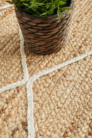 Noosa 222 Natural Runner Rug - Floorsome - NOOSA COLLECTION
