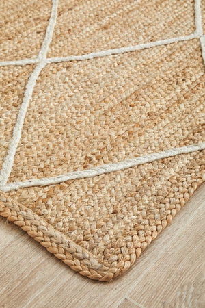 Noosa 222 Natural Runner Rug - Floorsome - NOOSA COLLECTION
