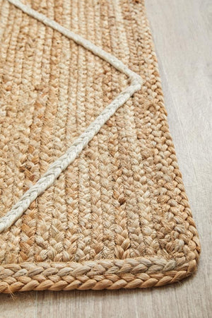 Noosa 222 Natural Runner Rug - Floorsome - NOOSA COLLECTION