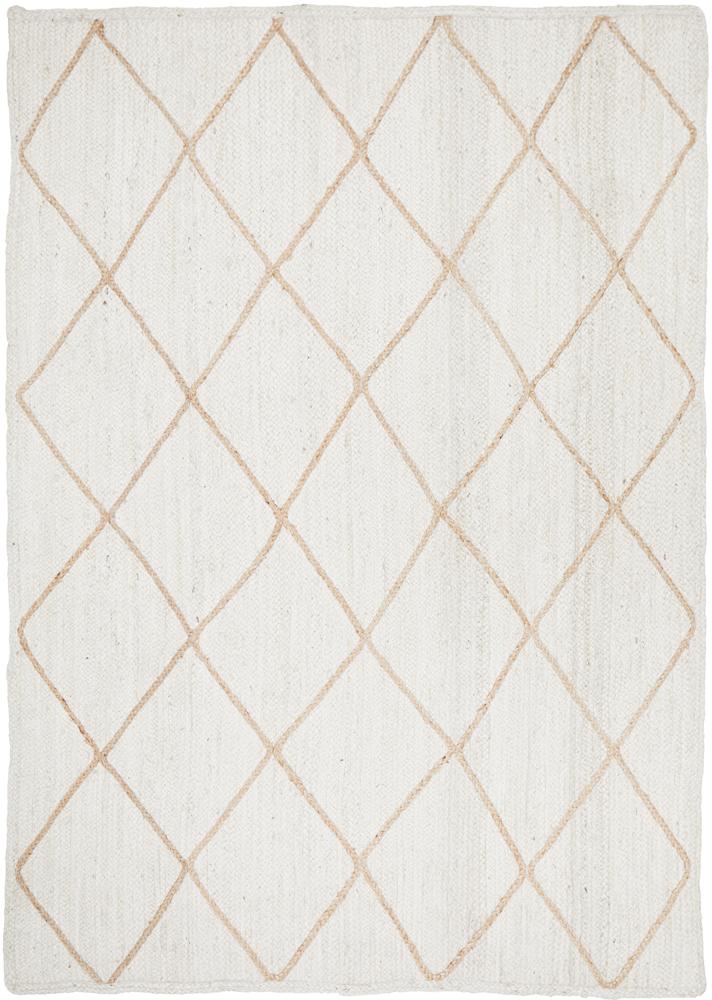 Noosa 222 White Rug - Floorsome - NOOSA COLLECTION - NSA - 222 - WHT - 220X150 - NOOSA COLLECTION