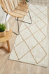 Noosa 222 White Runner Rug - Floorsome - NOOSA COLLECTION - NSA - 222 - WHT - 300X80 - NOOSA COLLECTION