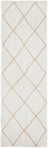 Noosa 222 White Runner Rug - Floorsome - NOOSA COLLECTION - NSA - 222 - WHT - 300X80 - NOOSA COLLECTION