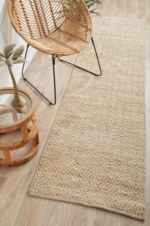 Noosa 444 Natural Runner Rug - Floorsome - NOOSA COLLECTION