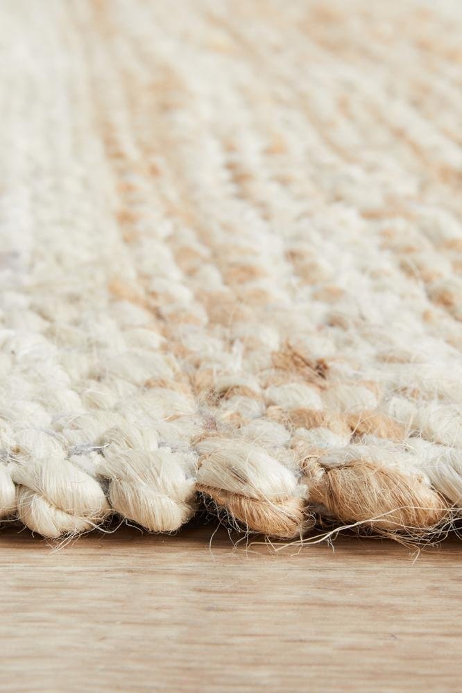 Noosa 555 Natural White Runner Rug - Floorsome - NOOSA COLLECTION - NSA - 555 - NTWT - 300X80 - NOOSA COLLECTION