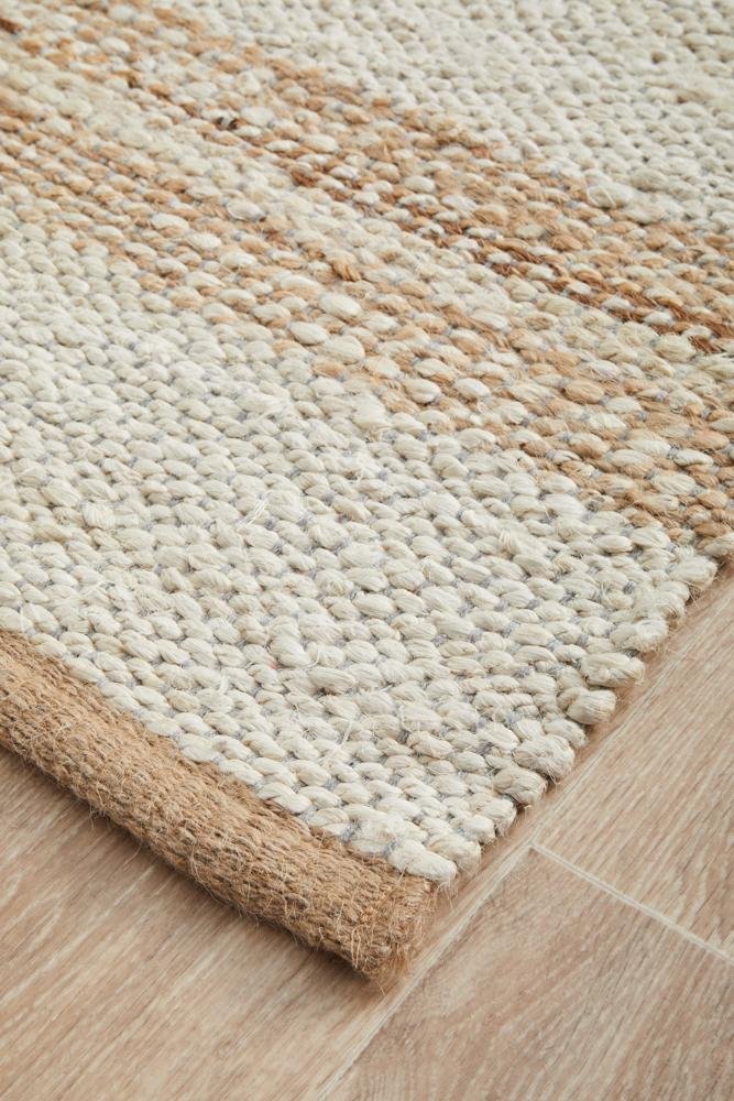 Noosa 555 Natural White Runner Rug - Floorsome - NOOSA COLLECTION - NSA - 555 - NTWT - 300X80 - NOOSA COLLECTION