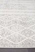 Oasis 450 White And Grey Tribal Rug - Floorsome - Modern - OAS - 450 - GRY - 230X160 - Modern