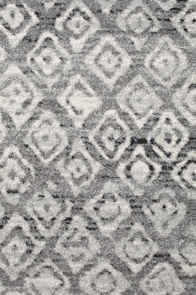 Oasis 451 Dark Grey Tribal Rug - Floorsome - Modern - OAS - 451 - DGRY - 230X160 - Modern