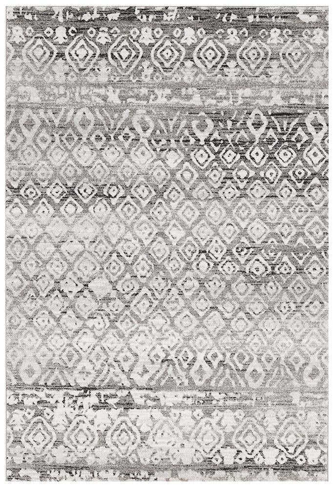 Oasis 451 Dark Grey Tribal Rug - Floorsome - Modern - OAS - 451 - DGRY - 230X160 - Modern