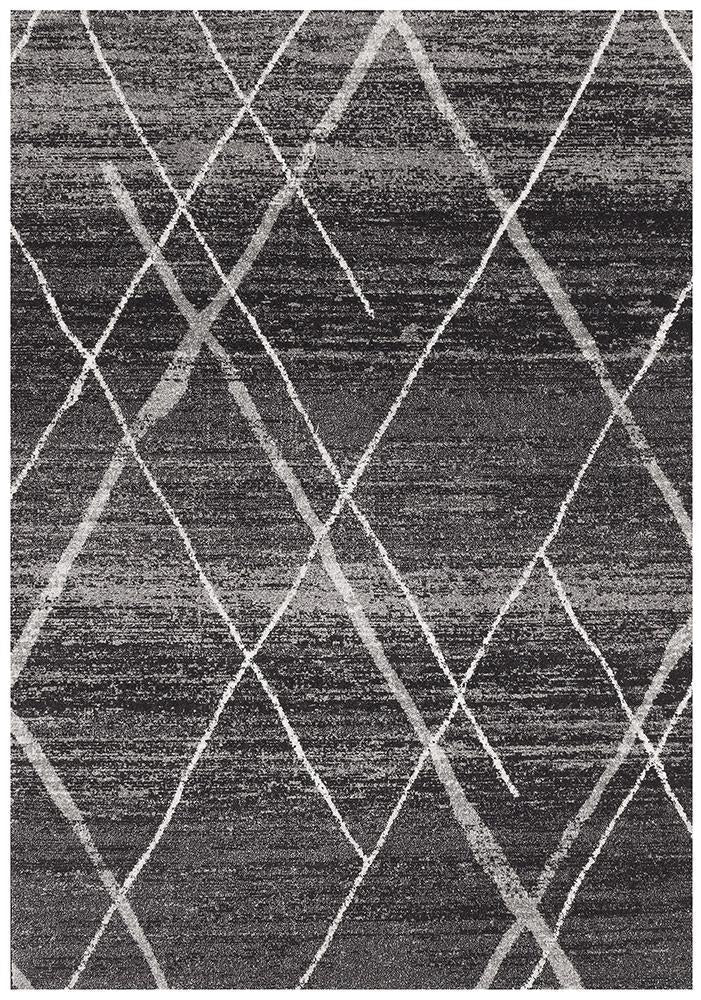 Oasis 452 Charcoal Contemporary Rug - Floorsome - Modern - OAS - 452 - CHAR - 230X160 - Modern