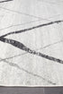 Oasis 452 White Grey Contemporary Rug - Floorsome - Modern
