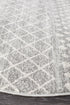 Oasis 453 Grey Rustic Tribal Round Rug - Floorsome - Modern - OAS - 453 - GRY - 150X150 - Modern