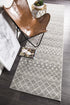 Oasis 454 Silver Tribal Runner Rug - Floorsome - Modern - OAS - 454 - SIL - 300X80 - Modern
