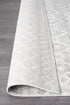 Oasis 454 Silver Tribal Runner Rug - Floorsome - Modern - OAS - 454 - SIL - 300X80 - Modern