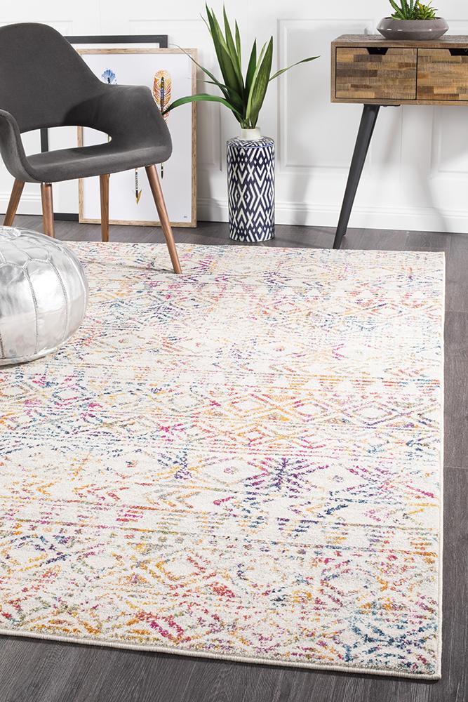 Oasis 456 Multi Grey Rustic Rug | Modern | Floorsome