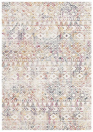 Oasis 456 Multi Grey Rustic Runner Rug - Floorsome - Modern