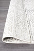 Oasis 456 White Grey Rustic Rug - Floorsome - Modern - OAS - 456 - GREY - 230X160 - Modern