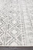Oasis 456 White Grey Rustic Rug - Floorsome - Modern - OAS - 456 - GREY - 230X160 - Modern