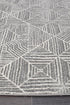 Oasis 457 Contemporary Silver Runner Rug - Floorsome - Modern - OAS - 457 - SIL - 300X80 - Modern