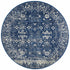 Oasis Navy Transitional Round Rug - Floorsome - Modern - EVO - 252 - NAVY - 150X150 - Modern