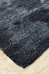 Ombre Black Grey Shaggy Rug - Floorsome - SHAGGY - HIGH - BLA - GRE - 60X90 - SHAGGY
