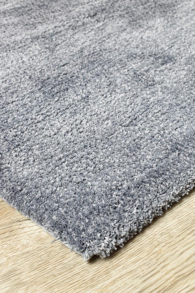 Ombre Grey Shaggy Rug - Floorsome - SHAGGY - HIGH - GRE - 60X90 - SHAGGY