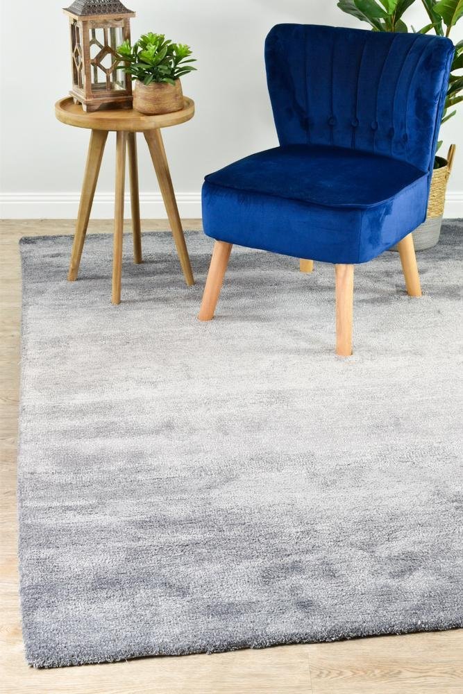 Ombre Grey Shaggy Rug - Floorsome - SHAGGY - HIGH - GRE - 60X90 - SHAGGY