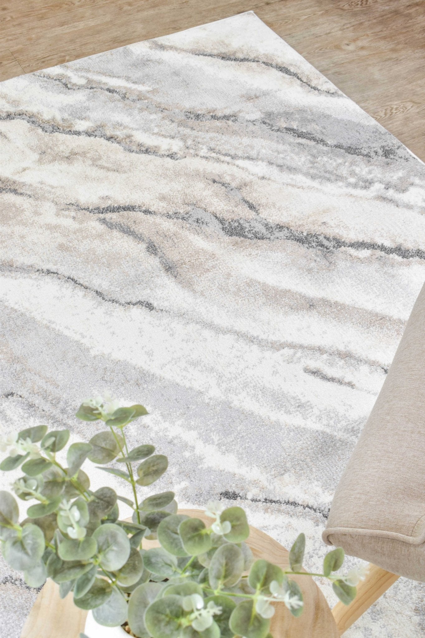 Opulent Radiance Rug - Floorsome - MODERN - CHAR-WILLOW-80X150 - MODERN