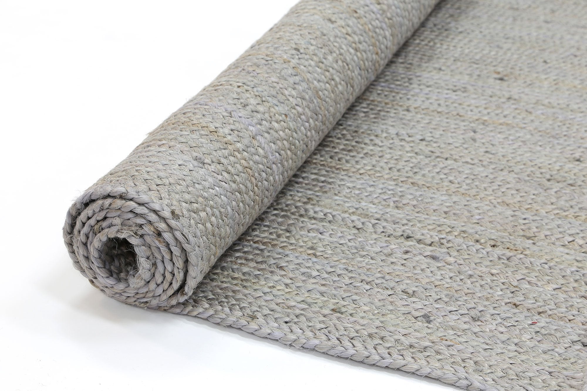 Organica Silver Jute Rug - Floorsome - Flatweave - ORGA200SILV - Flatweave