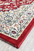 Oriental Traditional Runner Rug Red - Floorsome - Traditional