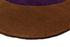 Orla Kiely Flower Spot Chestnut/Violet 158401 Rug - Floorsome - Brink & Campman - 2024 Collection - BC - OK - 158401 - 150X150 - Brink & Campman - 2024 Collection