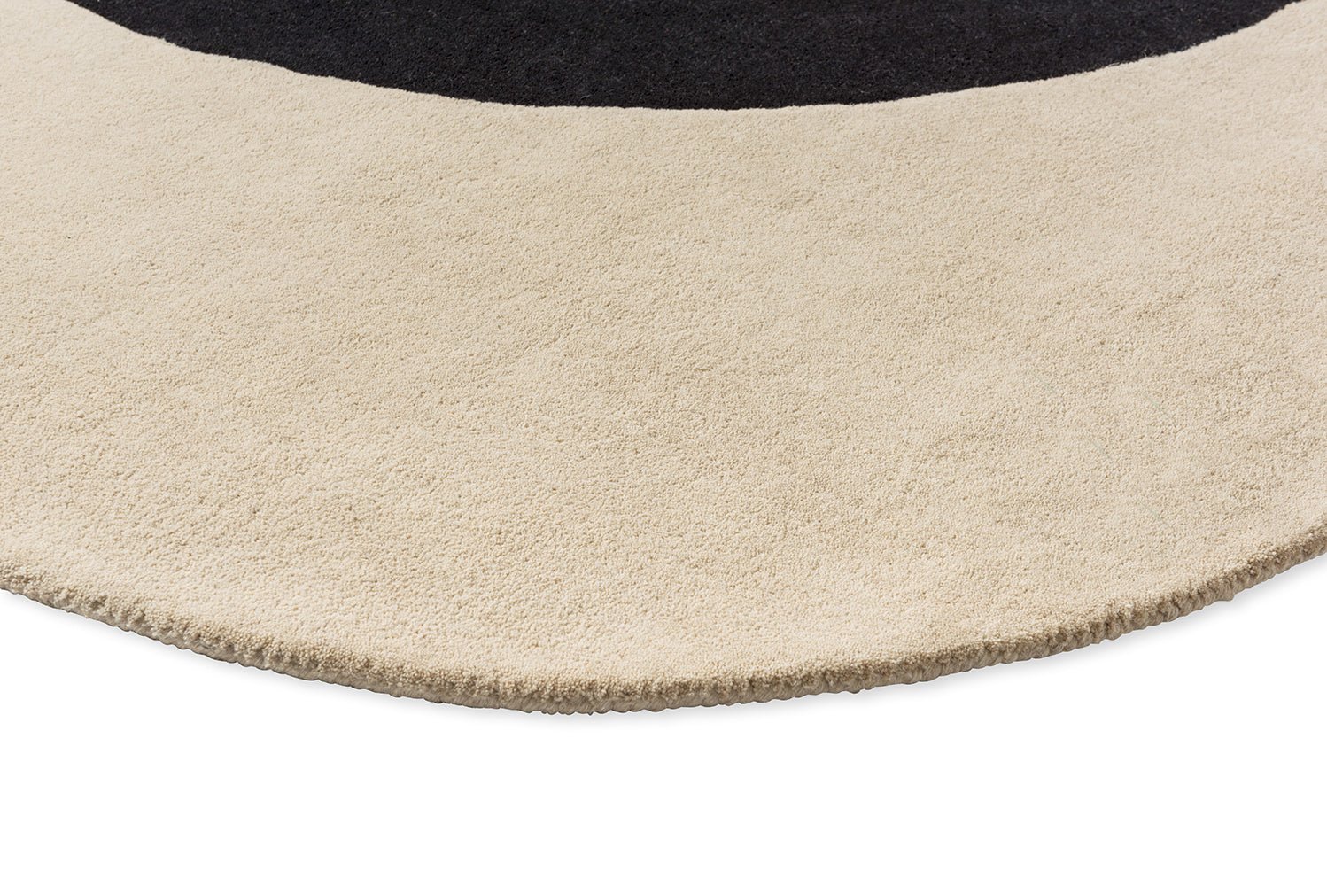 Orla Kiely Flower Spot Ecru/Black 158409 Rug - Floorsome - Brink & Campman - 2024 Collection - BC - OK - 158409 - 150X150 - Brink & Campman - 2024 Collection