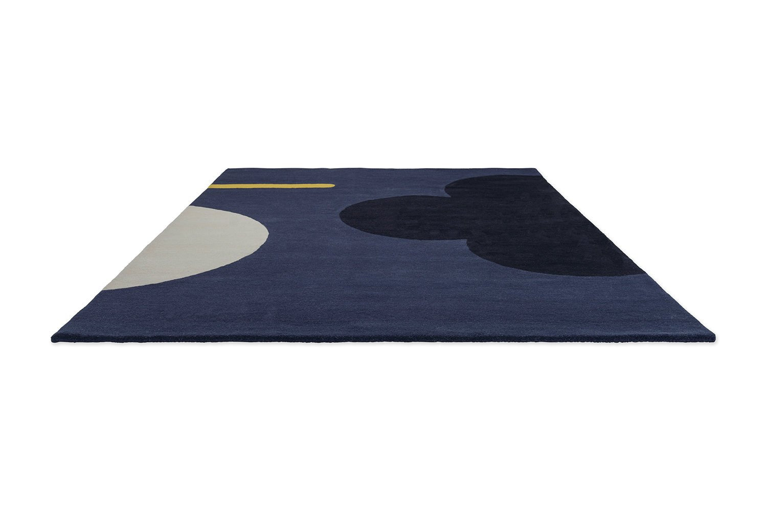 Orla Kiely Geo Flower Denim 060608 Rug - Floorsome - Brink & Campman - 2024 Collection - BC - OK - 060608 - 180X120 - Brink & Campman - 2024 Collection