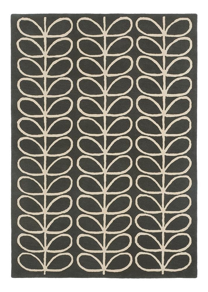 Orla Kiely Linear Stem Slate 060505 Rug - Floorsome - Brink & Campman - 2020 Collection - BC - OK - 060505 - 180X120 - Brink & Campman - 2020 Collection